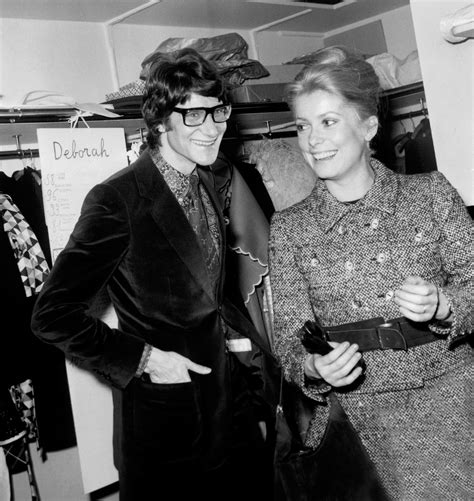 yves saint laurent and catherine deneuve|catherine deneuve children.